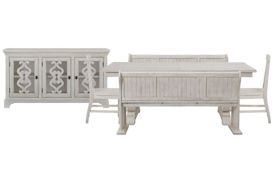 Bronwyn - Extendable Rectangular Dining Table Set Magnussen Furniture