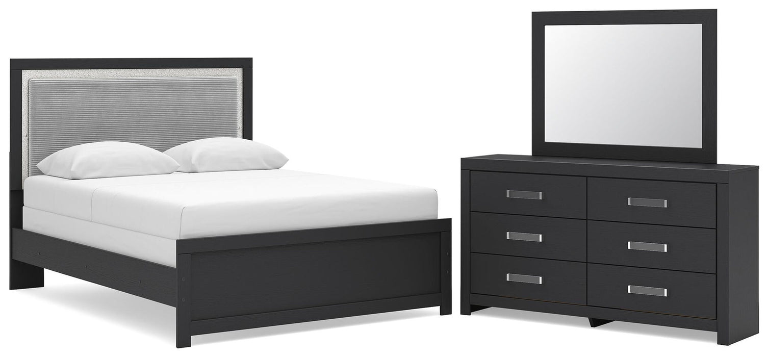 Maeling - Upholstered Panel Bedroom Set Signature Design by Ashley®