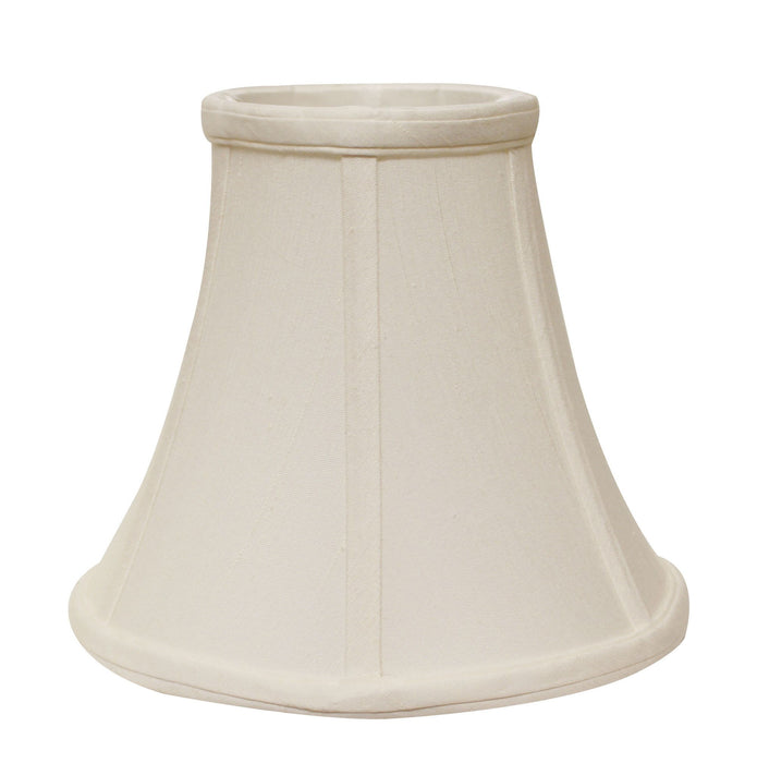 Premium Bell Monay Shantung Lampshade - White