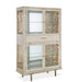 Lenox - Display Cabinet - Warm Silver Magnussen Furniture