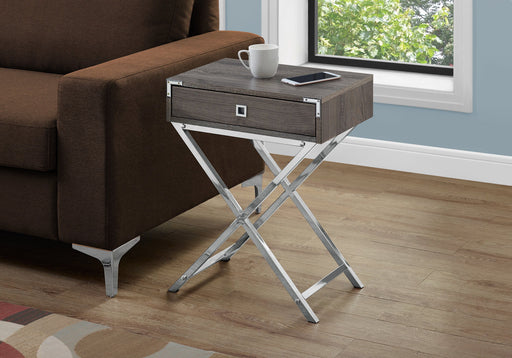 Accent Side Table, Storage Drawer, Stylish Design Contemporary & Modern 8th Street