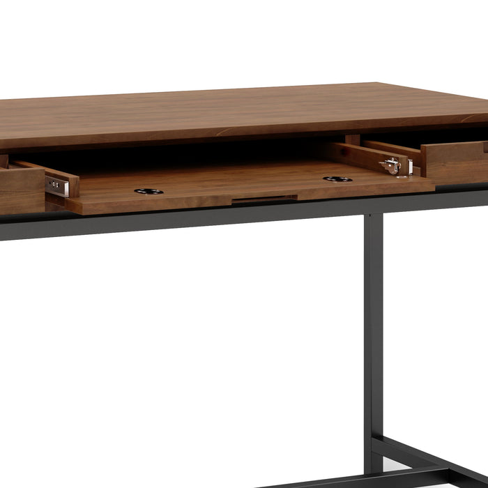 Banting - Mid Century Desk - Medium Saddle Brown