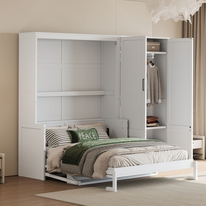 Murphy Elegant Wall Bed With Closet