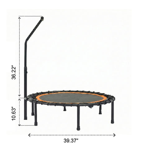 Xtp006 - Sports Trampoline Indoor / Outdoor Fitness Equipment - Black Daily Nest