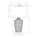 Table Lamp, Lighting, Contemporary - Black 8th Street
