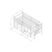 Low Loft Bed With Stair, Drawer, And Shelf Home Essentials