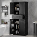 Bathroom Storage Cabinet With Multifunctional Storage Space, Drawer With Slide Rails, Adjustable Shelf Noble House