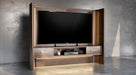Darimore - TV Wall Left/Right Side Panels - Burnished Brown Signature Design by Ashley®