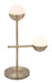 Waterloo - Table Lamp - White / Bronze Zuo Modern