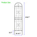 Garden Trellis, Rustproof Support For Climbing Plants Daily Nest