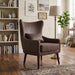 Leisure Chair With Curved Backrest Home Essentials