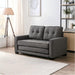 Upholstered Pull Out Sleeper Loveseat US Pride