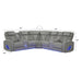 Fortuner - Power Recliner Sectional Sofa Matrix Furniture Group