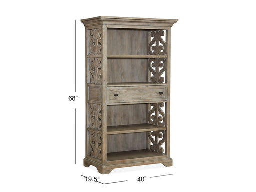 Tinley Park - Bookcase - Dove Tail Gray Magnussen Furniture