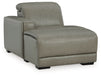 Correze - LAF PWR Reclining Back Chaise - Gray Signature Design by Ashley®
