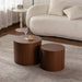 Modern Round Nesting Coffee Table (Set of 2) Home Essentials