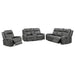 Mckinley - 3 Piece Reclining Sofa Set - Gray Furniture Max