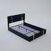 Upholstered Platform Bed Frame With Adjustable LED Headboard, USB C-Charging, Hydraulic Lift Home Essentials