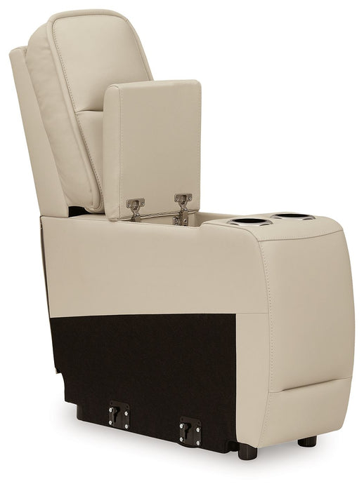 Double Deal - Console With Storage - Almond Signature Design by Ashley®