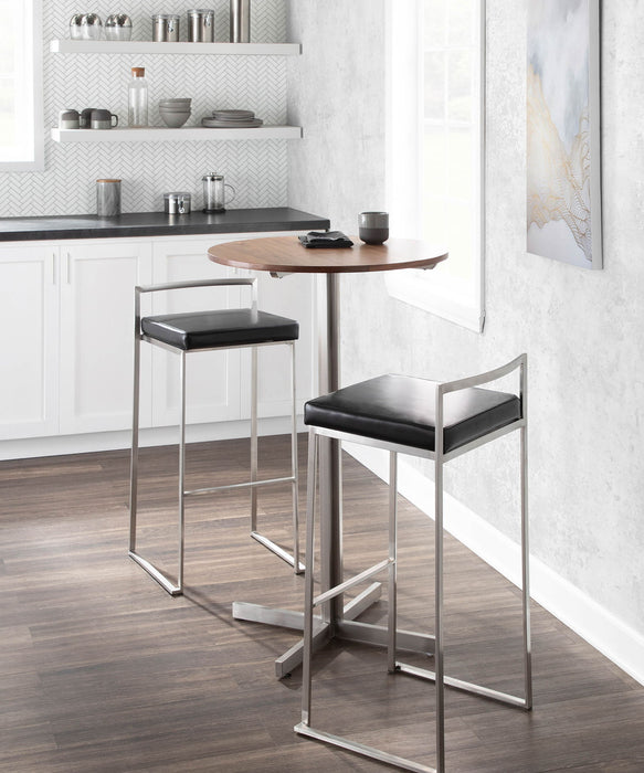 Fuji - Contemporary Stackable Design Barstool Lumi Source