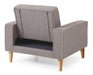 Vibrant Contemporary Chair Bed Glory Furniture
