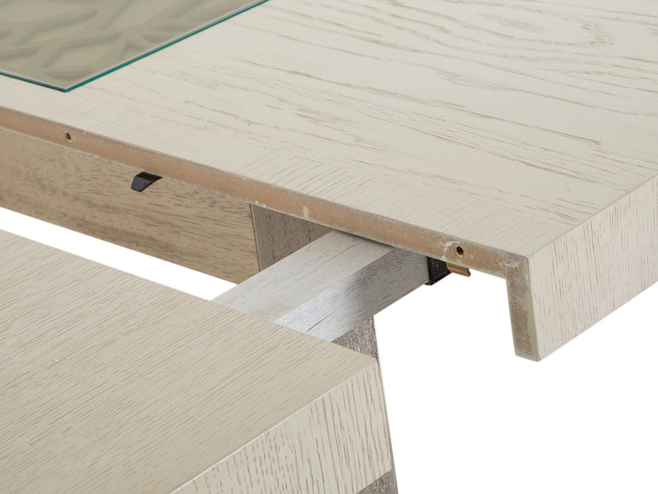 Lenox - Rectangular Dining Table - Warm Silver Magnussen Furniture