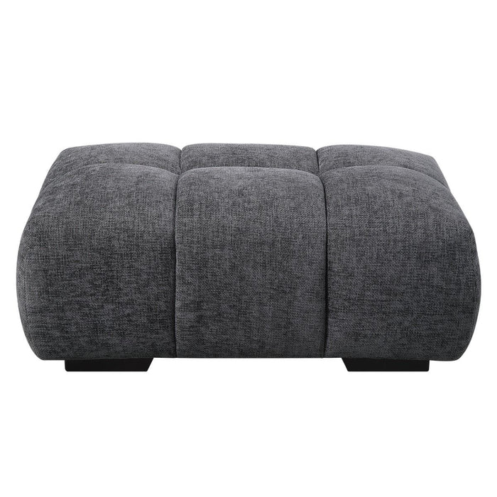 Chosen - Ottoman - Gray Chenille ACME