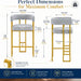 Modern Counter Height Bar Stools With U - Shaped Home Essentials