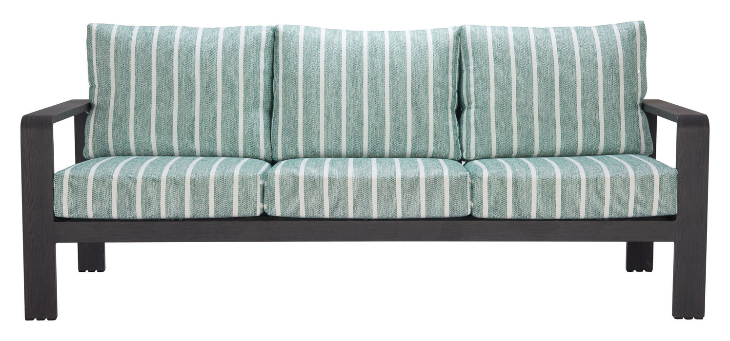 Rolig - Outdoor Sofa - Green Zuo Modern