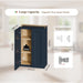 Shaker Wall Cabinet With Soft Close Hinges, Adjustable Shelves, Double Door Home Essentials
