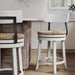 Stool With Natural Seagrass Seat Home Essentials