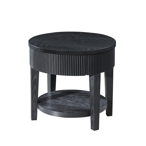 Tate - Round One Drawer Table New Classic