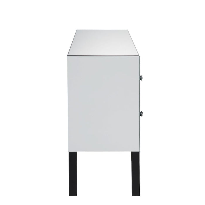 Dominic - Vanity Desk - Mirrored ACME