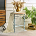 Round Top Carved Table For Living Room Home Essentials