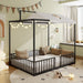 3 In 1 Convertible Montessori Floor Bed With Fenced Support Hearth and Haven