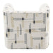 Darya - Chair With Swivel - Beige Pattern Fabric ACME