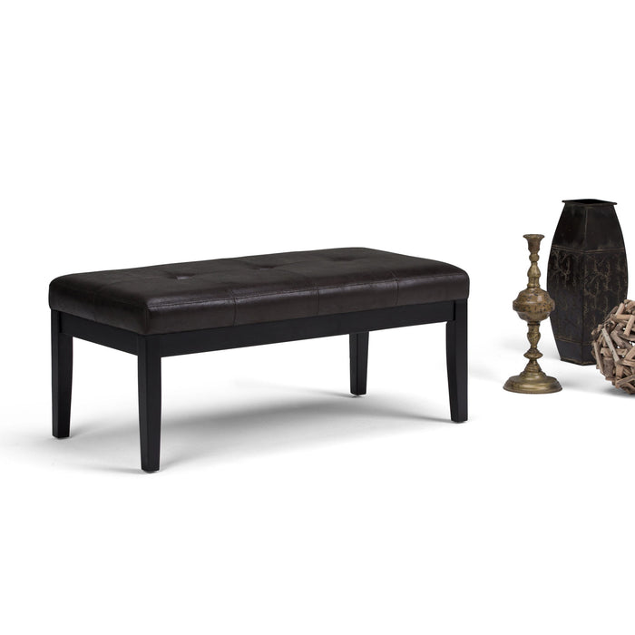 Lacey - Upholstered Tufted Ottoman Bench Simpli-Home
