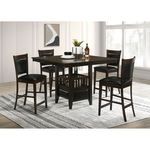 Finley - 5 Piece Dining Set With Chairs - Espresso Furniture Max