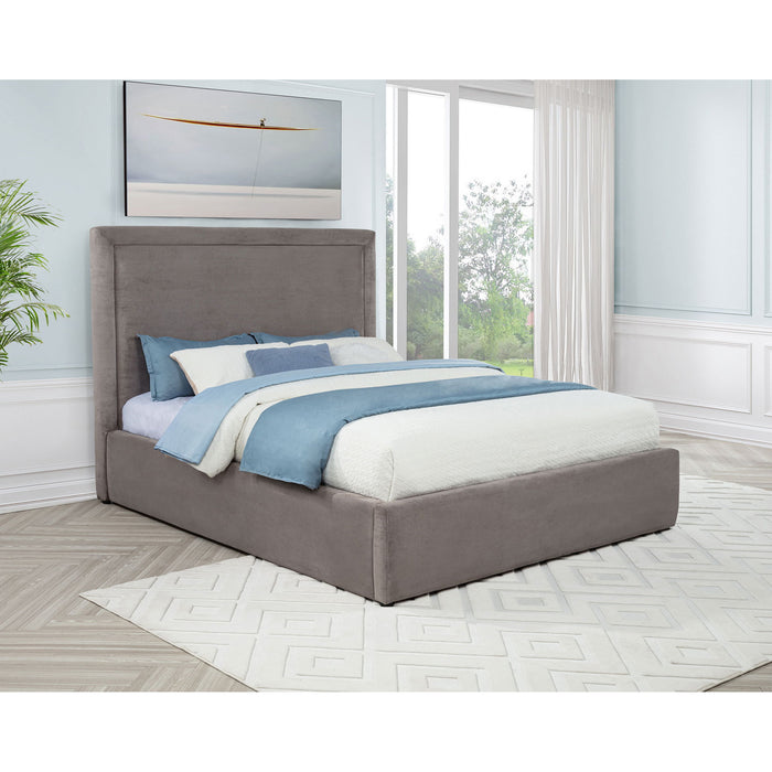 Brandon - Upholstered Platform Bed Furniture Max