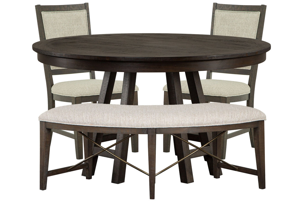 Westley Falls - 52" Round Dining Table Set Magnussen Furniture