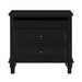 Nightstand With Charging Station, 3 Drawer Storage Table Home Essentials