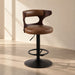 Saba - Adjustable Stool With Swivel - Brown Acme