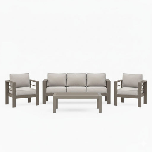 Outdoor Patio Set All-Weather & Thick Cushions Home Essentials