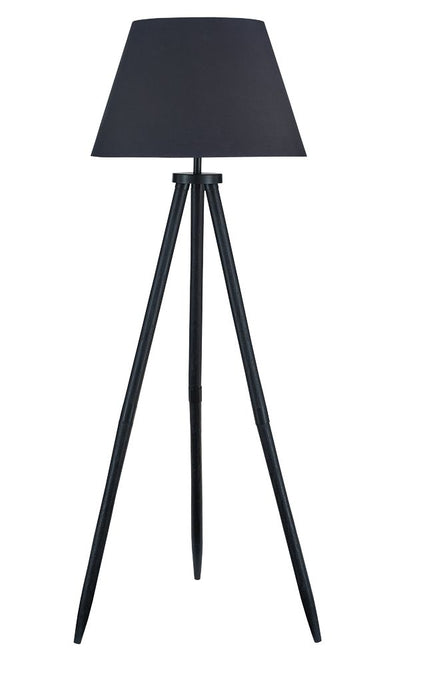 Orhan - Wood Floor Lamp - Black Signature Design by Ashley®