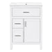 Modern Bathroom Vanity With Sink, Flip Drawer & 2 Drawers, Soft Close Hinges, Adjustable Shelf Hearth and Haven