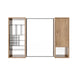 41.3" Wall Mounted Cabinet With Storage, Medicine Cabinet With Door And Adjustable Shelves - Imitative Oak Home Essentials