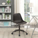 Ralston - Upholstered Adjustable Office Desk Chair With Ergonomic Design - Brown Furniture Max