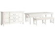 Willowbrook - Extendable Rectangular Dining Table Set Magnussen Furniture