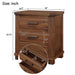 3 Drawer Nightstand Hearth and Haven