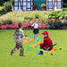 Xss008 High Quality Kids Seesaw Plastic Seat Playground Equipment Cute Baby Plastic Rocker Outdoor Children Steel Tube For Kids Age 3+ - Green / Blue Daily Nest